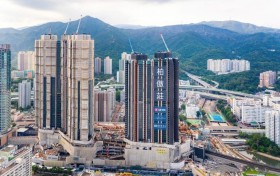 香港新界一手房柏傲庄楼盘开放示范单位