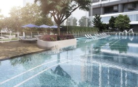 香港启德沐泰街的新盘MONACO ONE将摩纳哥的F1赛车和临海元素融入
