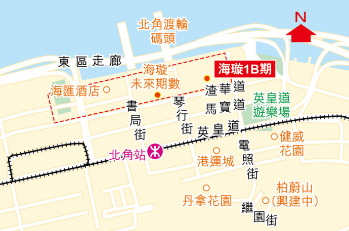 海璇位于香港北角区