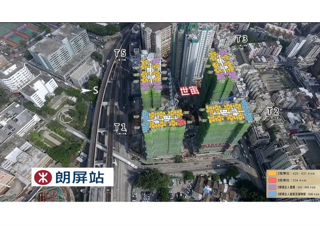 香港二手房元朗世宙680 万售出两房单位  第1张