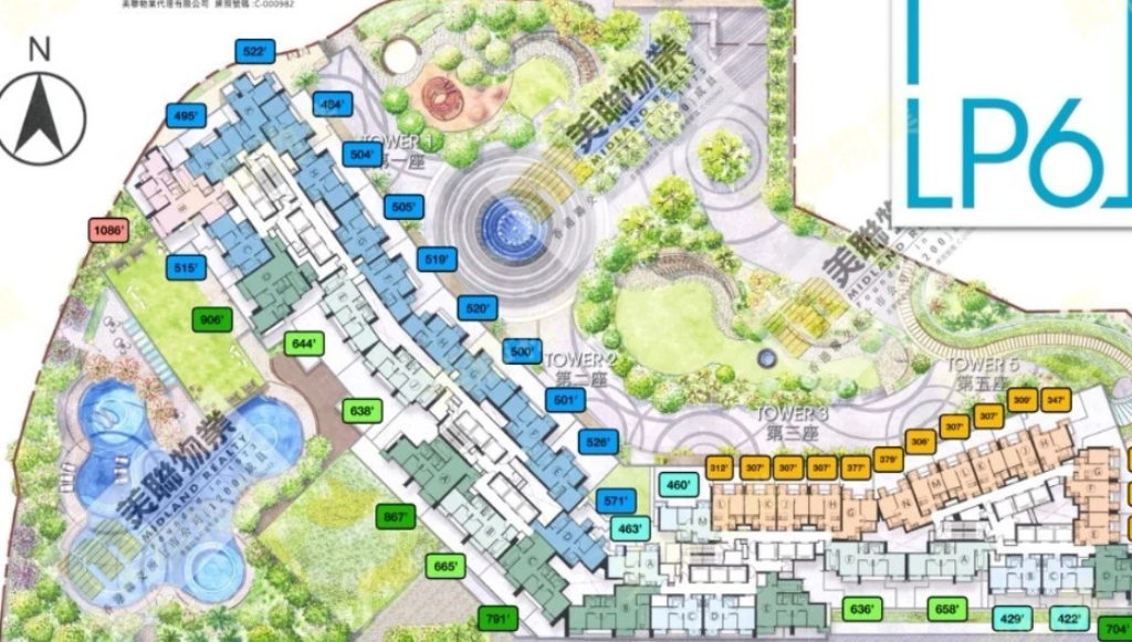 香港新楼盘「LP6」售价由510万起 香港房产消息 第8张