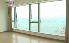 香港九龙站二手房天玺享受单边海景
