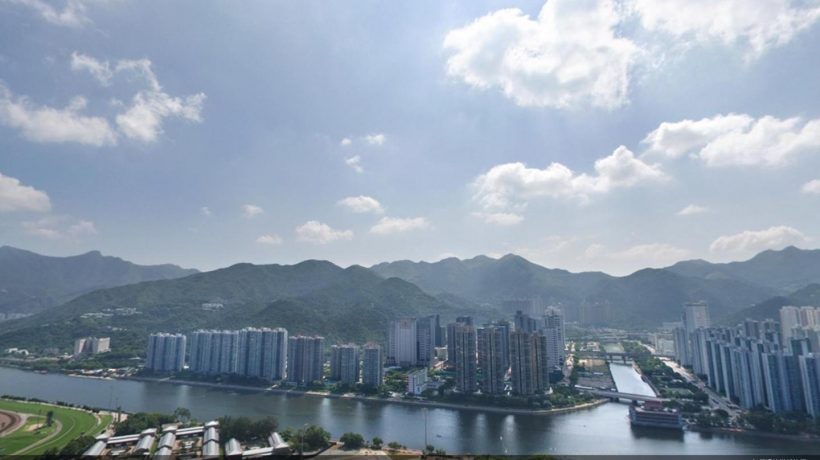 香港沙田一手新楼盘星凯堤岸，城门河开阔景观