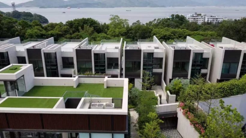 香港低密度别墅珀居,环境好，房价约7050万