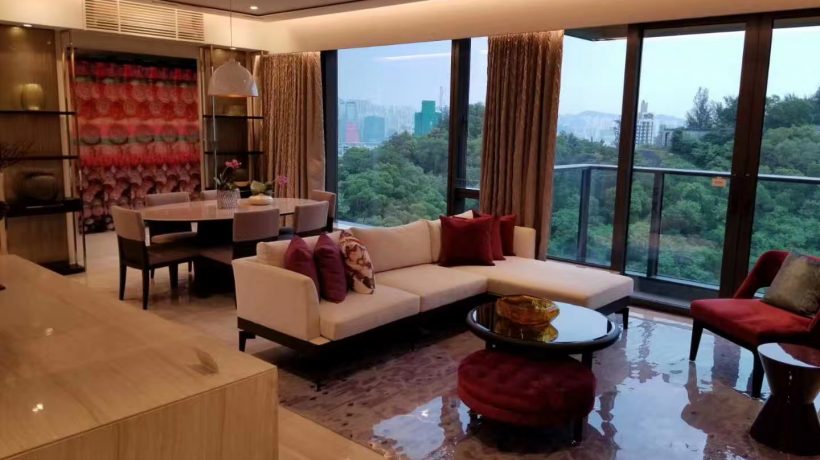 香港一手房香岛属于现楼豪宅新盘成交价达约6280万