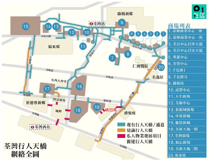 香港映日湾位置（附近天桥直达地铁）