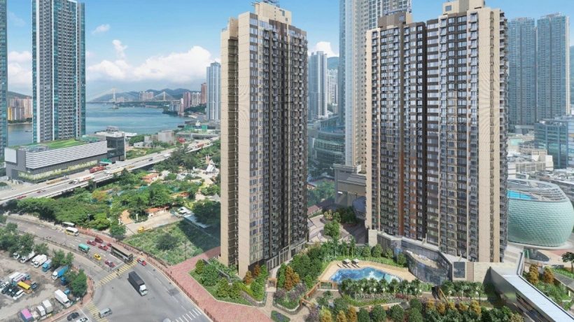 香港房产「映日湾」面积由217至859平方尺