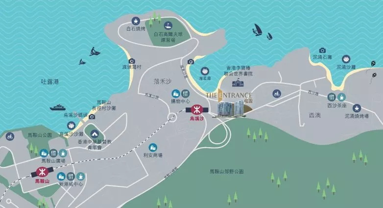 香港房产峻源位置