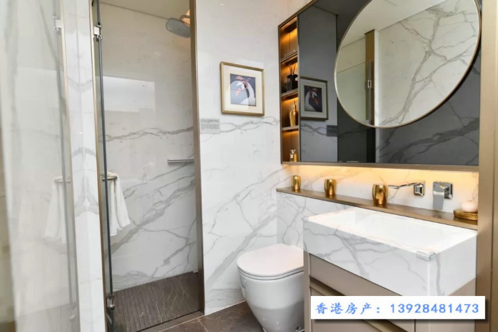香港恒大珺珑湾样板房洗手间