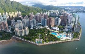 香港维景湾畔大约有286个单位放售，房价从750万元起