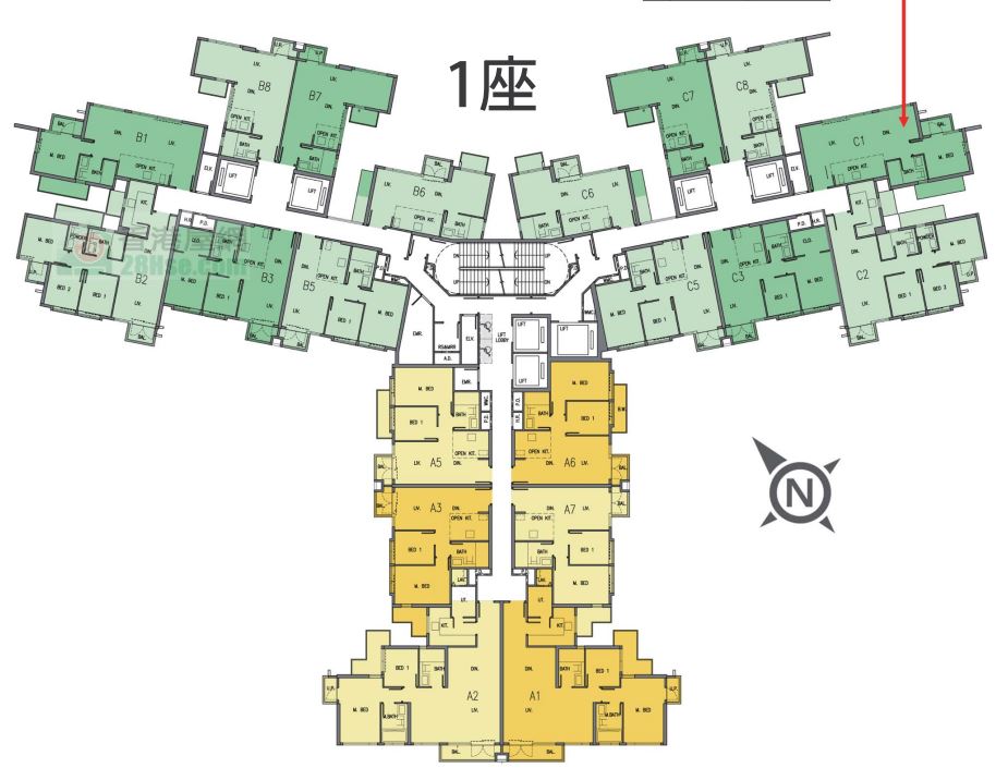 香港屯门新盘OMA by the Sea房价约413.3万起 香港房产消息 第3张