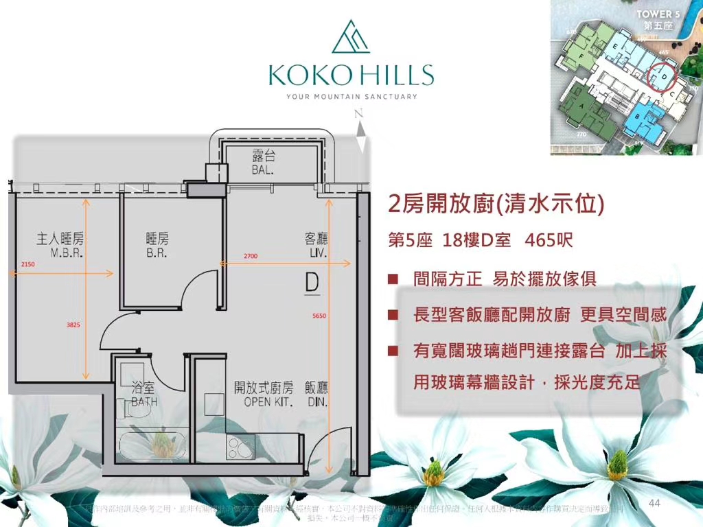 香港房产茶果岭KOKO HILLS户型介绍  第4张