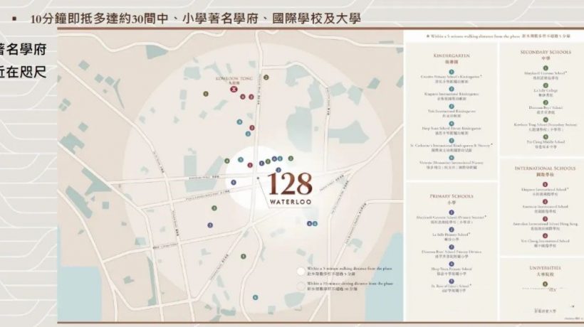 香港何文田窝打老道128号(128 WATERLOO)加推优惠