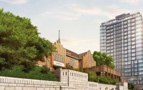 香港房何文田房产窝打老道住宅项目128 WATERLOO ROAD位居九龙塘名校网(41校网)覆盖区域