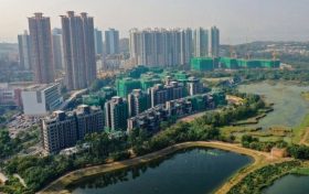 香港Wetland Seasons Park房产项目由香港新鸿基发展，项目位于天水围湿地公园。