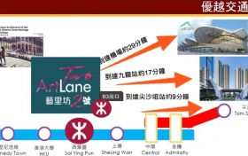 香港港岛区新楼盘艺里坊2号近地铁，近中环，租金回报高