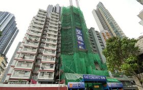 香港长沙湾楼盘弦雅低层一房户 月租1.2万元