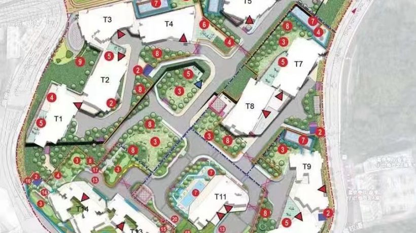 香港房产晋环(SOUTHLAND)共提供约800个住宅单位
