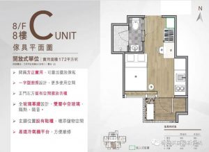 香港新楼盘千望户型图  第3张