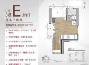 香港新楼盘千望户型图  第5张