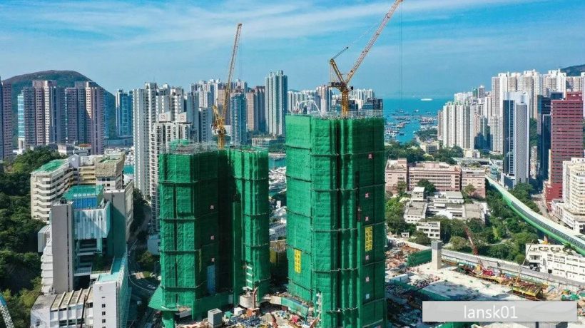 香港黄竹坑站上盖港岛南岸第一期晋环,地铁上盖,下周的发售