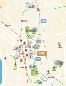 香港新楼盘VAU Residence位置规划  第2张