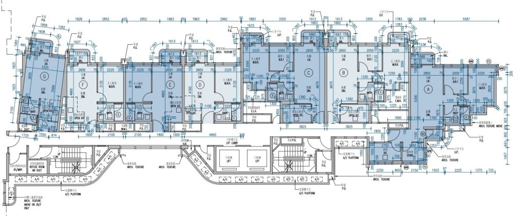 香港新楼盘维港汇一房户型，以房价约936万元成交 香港新楼盘成交 第1张