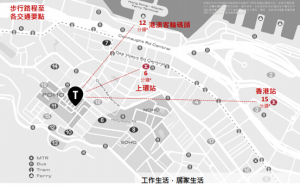 香港上环东街42号（42 TUNG ST）交通位置  第1张