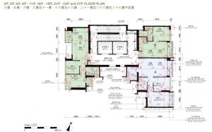 香港九龙何文田楼盘芳菲户型图  第2张