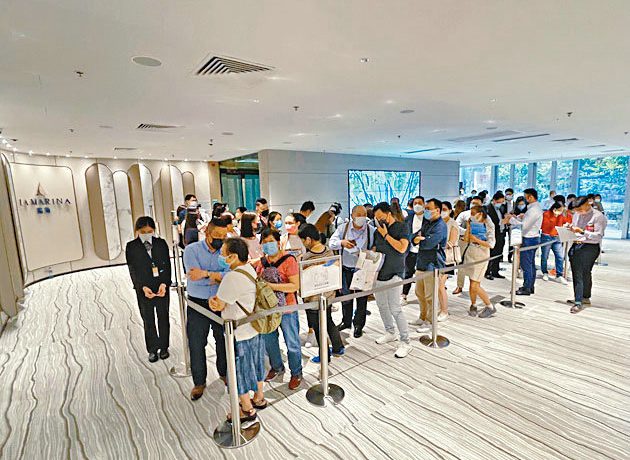香港黄竹坑地铁站新楼盘扬海录名人入市