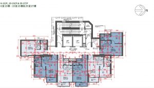 香港新楼盘曼翘标准单位户型图  第1张