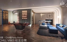 香港房产消息 ：火炭河景豪宅王－星凯堤岸层高3.15米，配上超大窗户