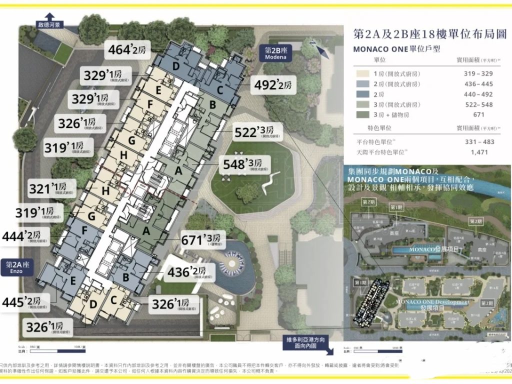 香港新楼盘MONACO ONE户型，交通，学校，位置等介绍  第5张