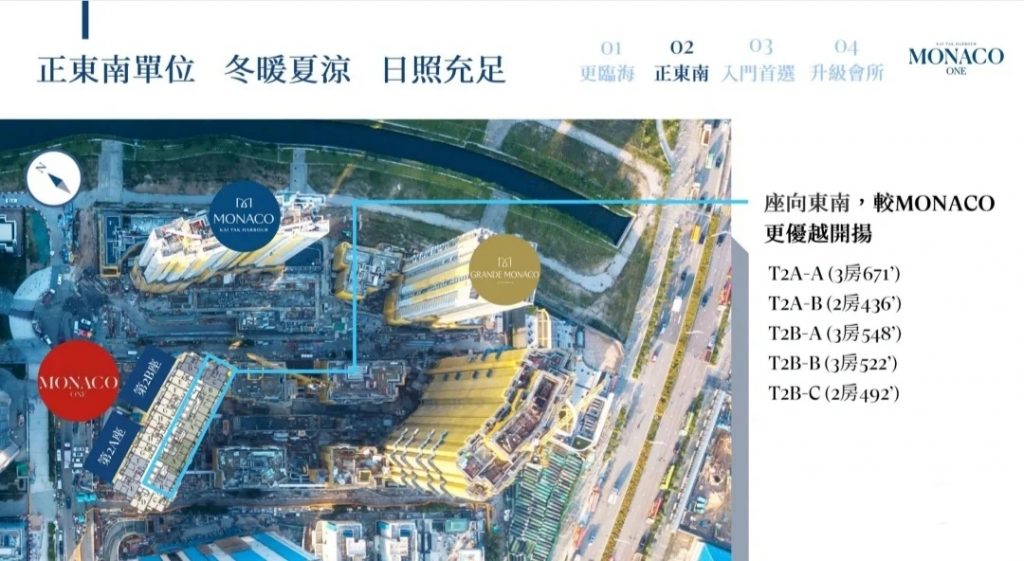 香港房产MONACO ONE会客所介绍 第3张- 香港MONACO ONE( (平面图)