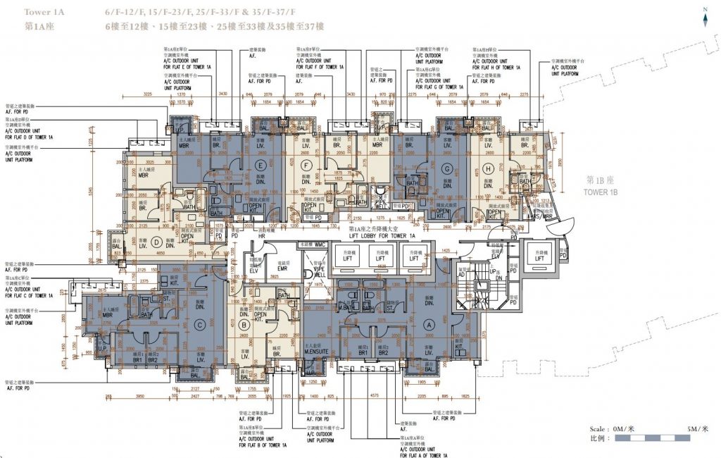 香港一手新楼盘MONACO MARINE户型介绍 香港新盘介绍 第3张