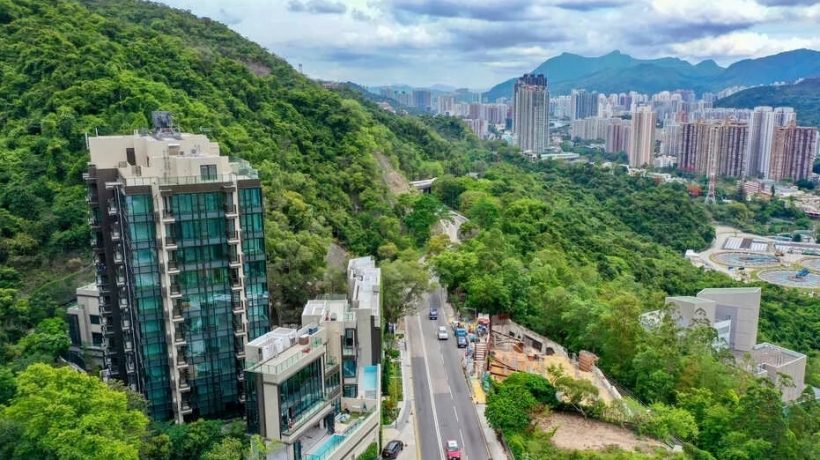 香港名日九肚山环境幽雅，低密度住宅设计