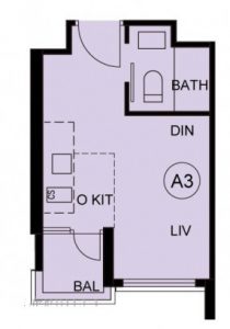 香港优景里房产Silicon Hill 户型图  第1张