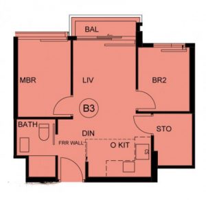 香港优景里房产Silicon Hill 户型图  第3张