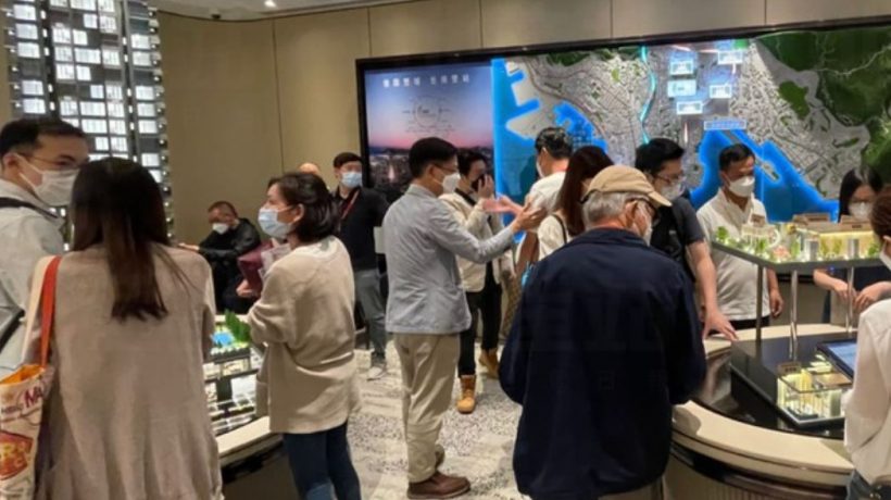 香港粉岭新楼盘ONE INNOVALE售楼处抽签方式开售