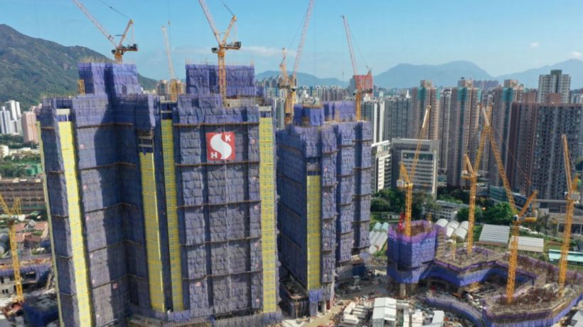 香港房产新房成交量较上月减少约87.2%