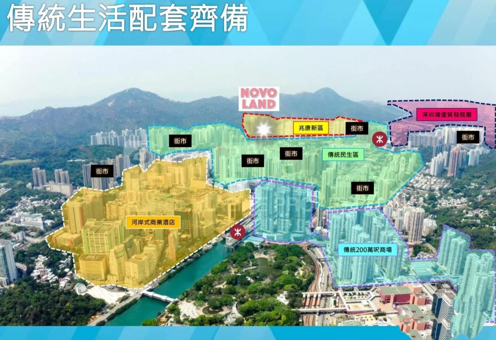 NOVO LAND第1B期区域，户型，学校，周边配套介绍 香港新盘介绍 第3张