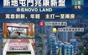 香港房产：屯门新地新盘NOVO LAND第1B期今首轮推售188个单位
