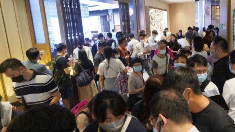 香港楼市:全月一手房成交可达1500宗按月增约50%。