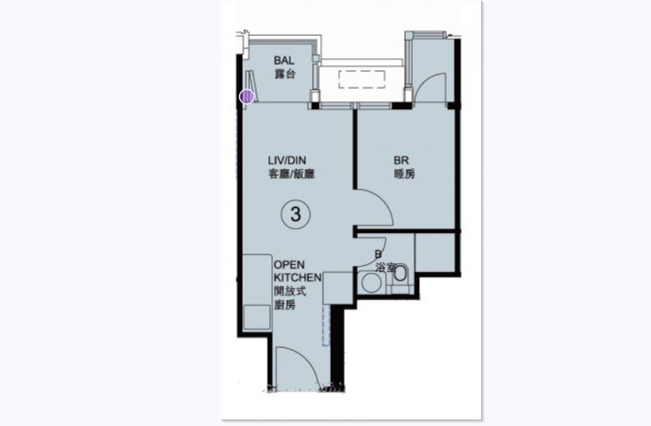 香港粉岭区一手新楼盘ONE INNOVALE-Cabanna  第1张