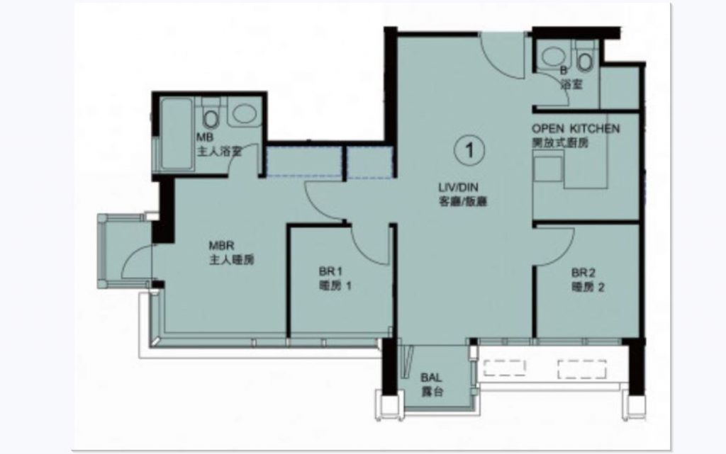 ONE INNOVALE-Bellevue户型，资料，布局，景观  第5张