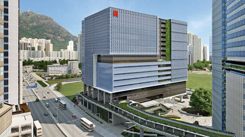 荃湾西中央纱厂重建项目的首两座大楼已正式落成