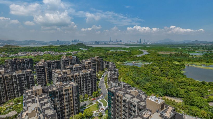 香港天水围湿地公园路新楼盘Wetland Seasons Park