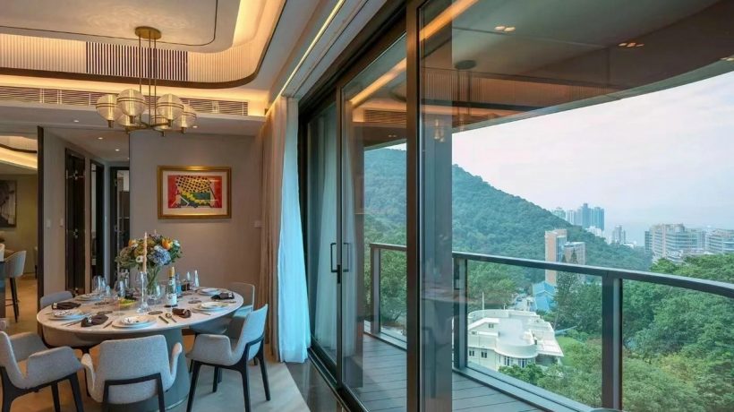 香港大学阁由三栋14层的住宅组成至今共计售出11个单位