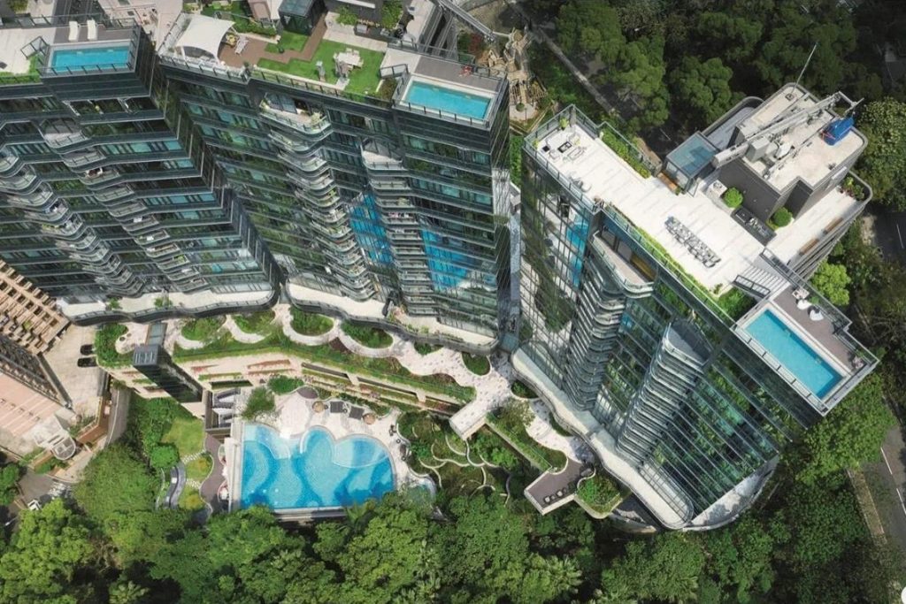 香港港岛区大户型豪宅大学阁,位于港岛西半山,地段好,环境佳 第1张-
