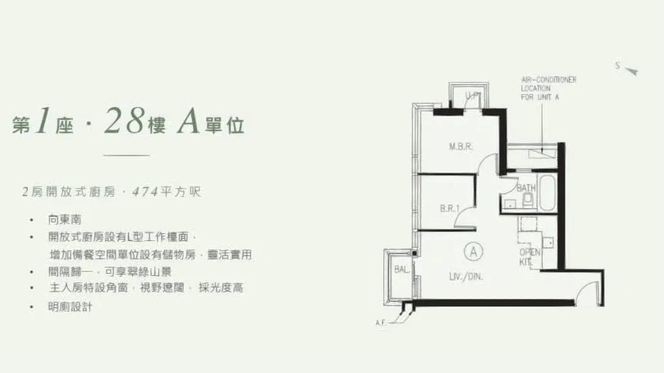香港九龙新楼盘朗誉户型图，价格，面积介绍  第4张